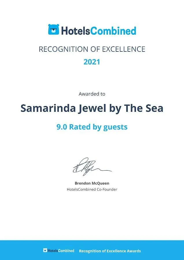 מלון דירות אפרטהוטל פוינט לוקאאוט Samarinda Jewel By The Sea
